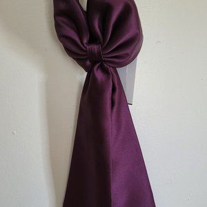 Plum flower girl sash/belt